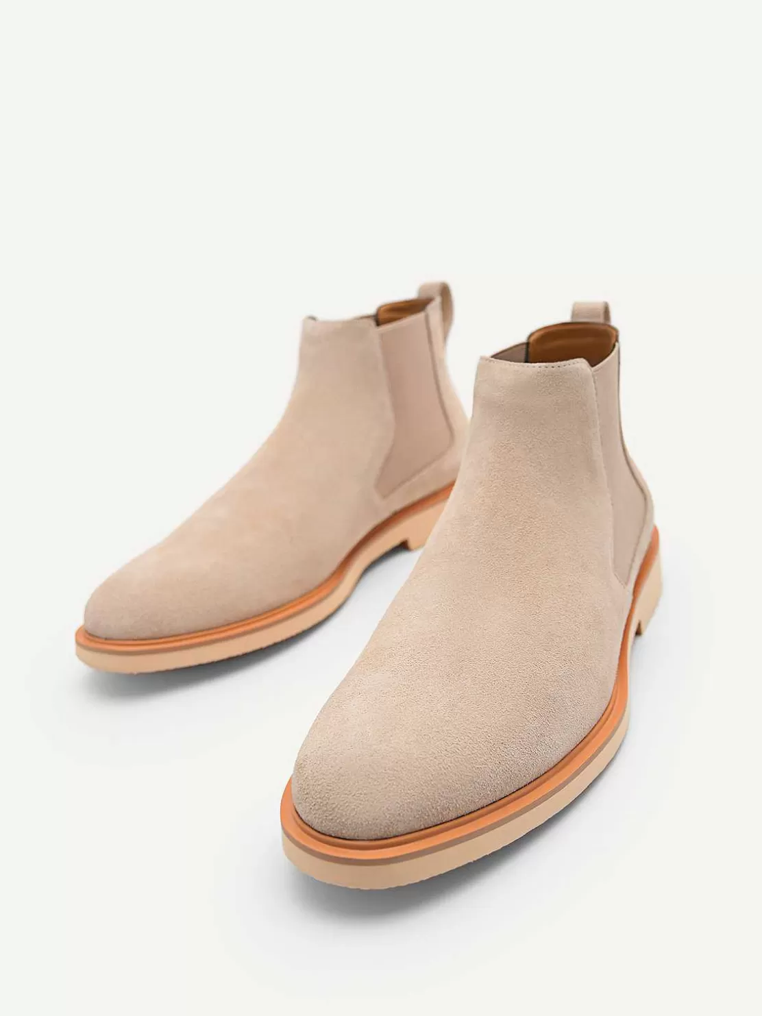 Beige Leather Ankle Boots<PEDRO Clearance