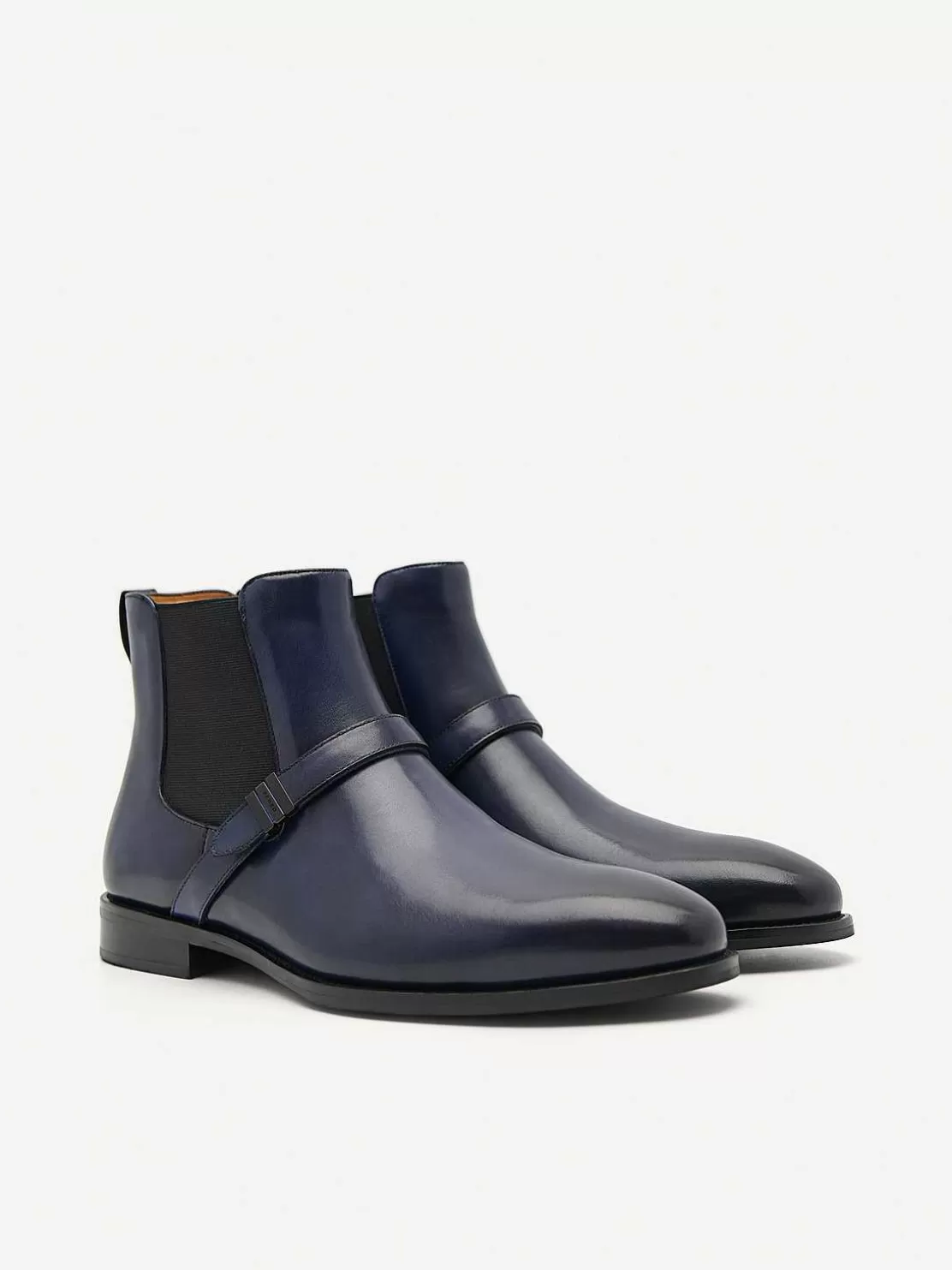 Brooklyn Leather Strapped Boots<PEDRO Hot