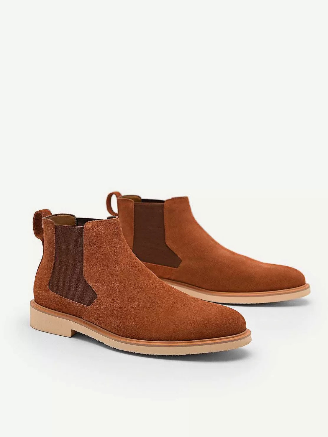 Camel Leather Ankle Boots<PEDRO Online