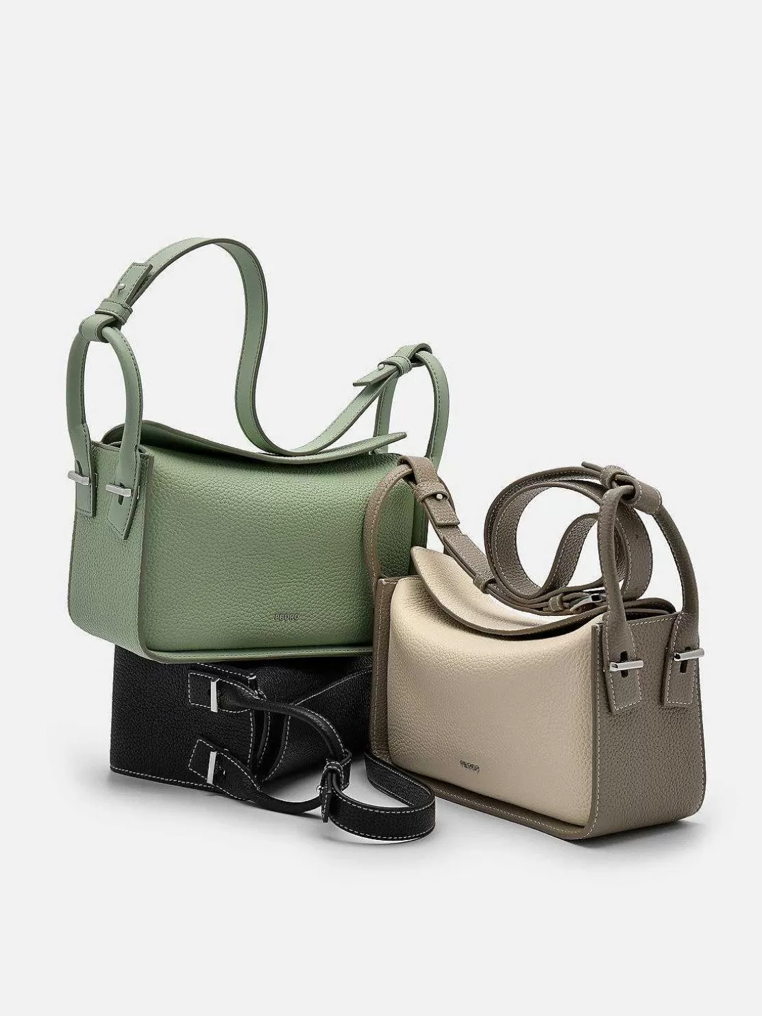 Demi Leather Shoulder Bag<PEDRO Store