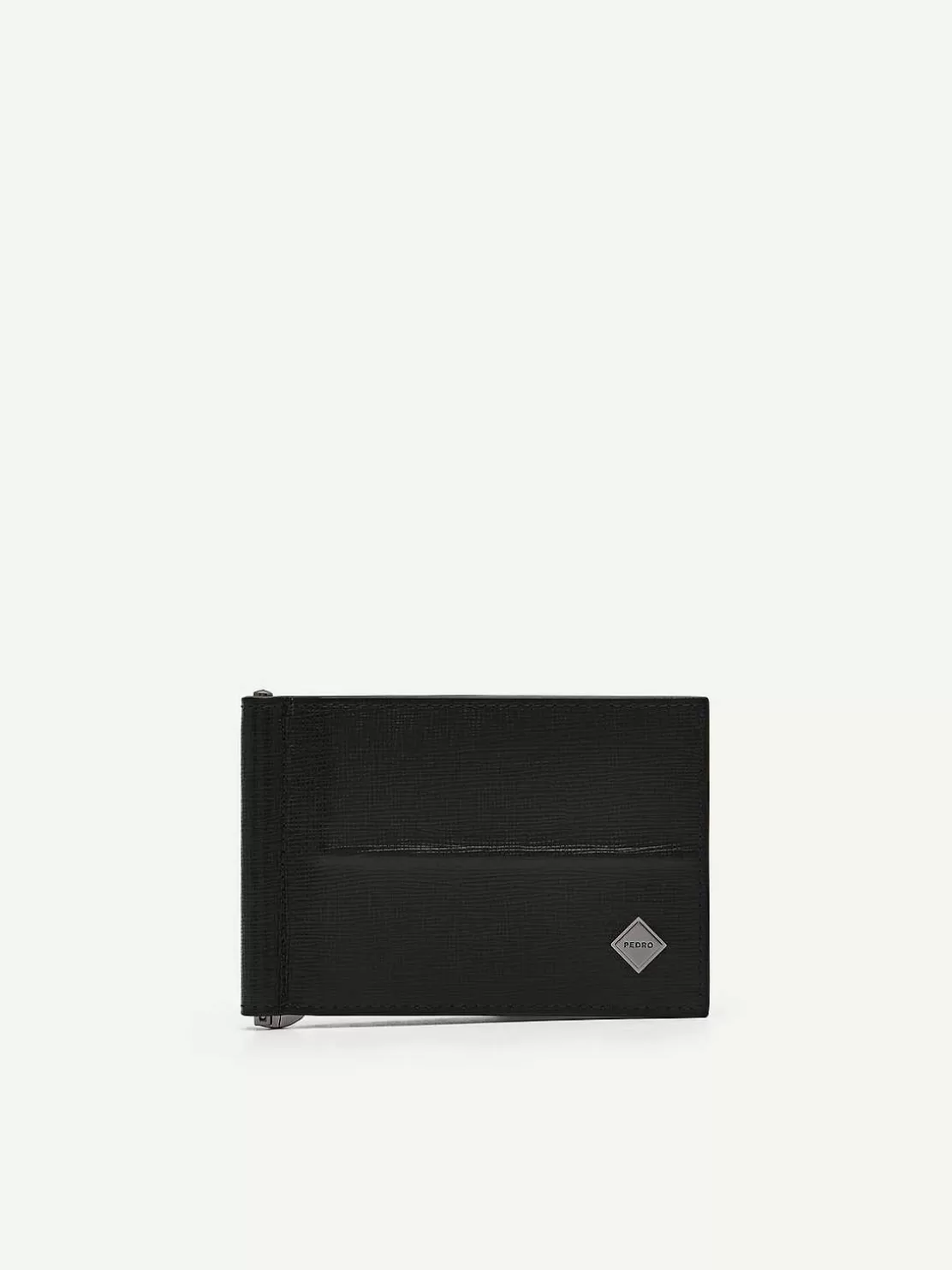 Embossed Leather Bi-Fold Money Clip<PEDRO Cheap