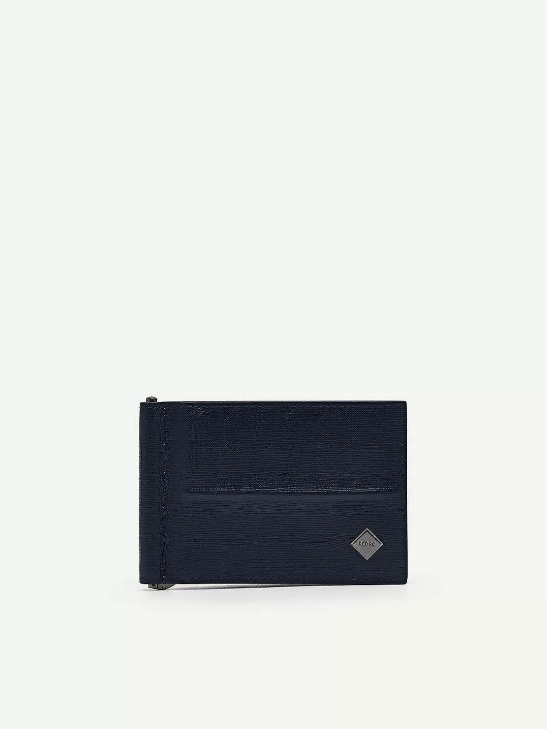 Embossed Leather Bi-Fold Money Clip<PEDRO Hot