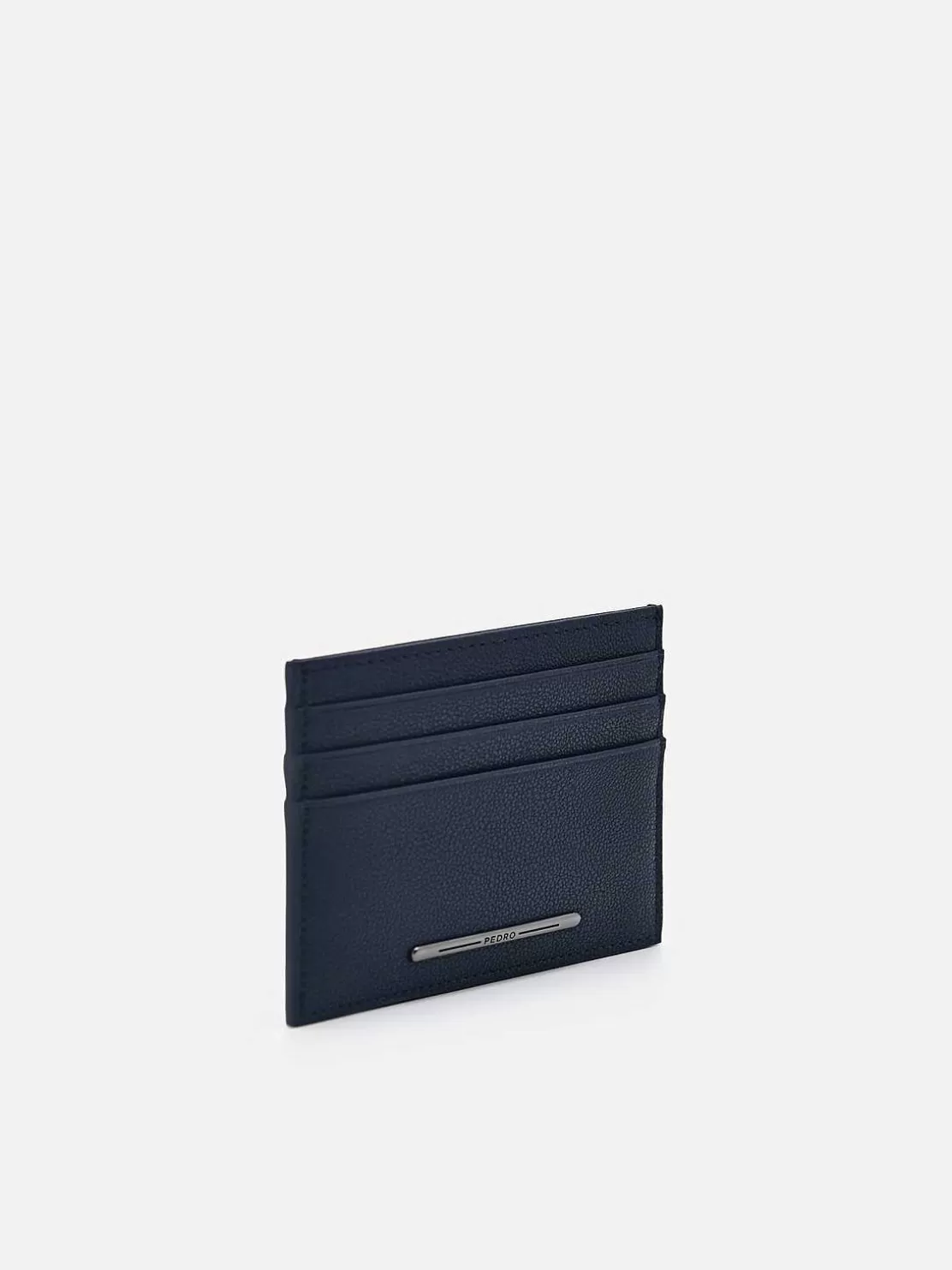Embossed Leather Card Holder<PEDRO Fashion