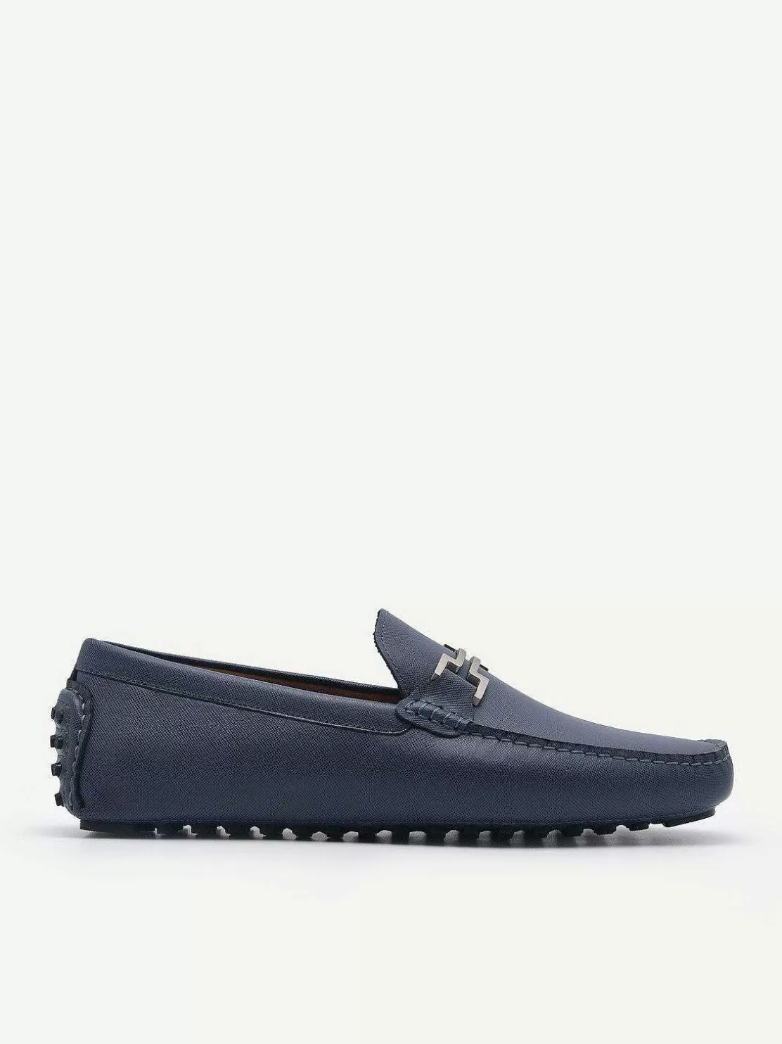 Embossed Leather Driving Shoes<PEDRO Sale