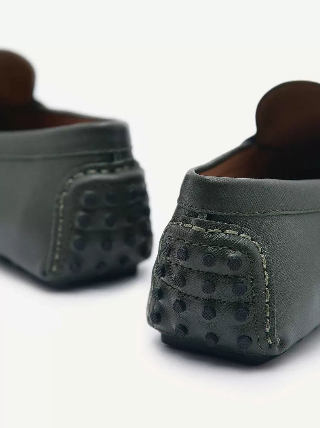 Embossed Leather Driving Shoes<PEDRO Best Sale
