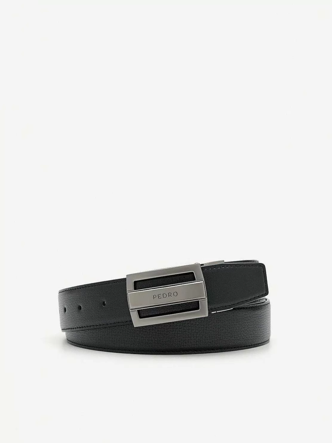 Embossed Leather Reversible Tang Belt<PEDRO Online