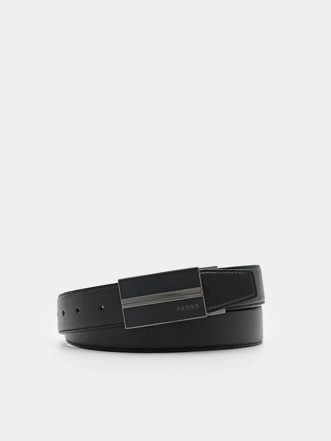 Embossed Leather Reversible Tang Belt<PEDRO Outlet