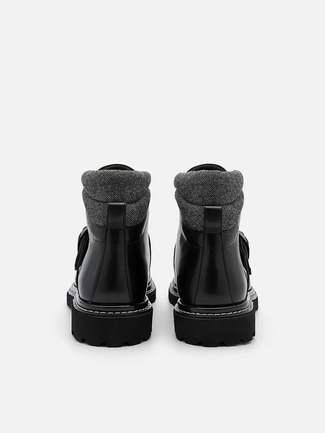 Helix Leather Boots<PEDRO Store