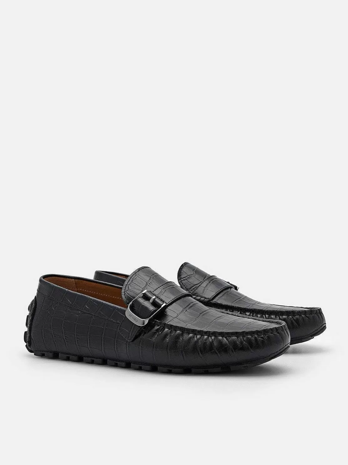 Helix Leather Driving Shoes<PEDRO Cheap
