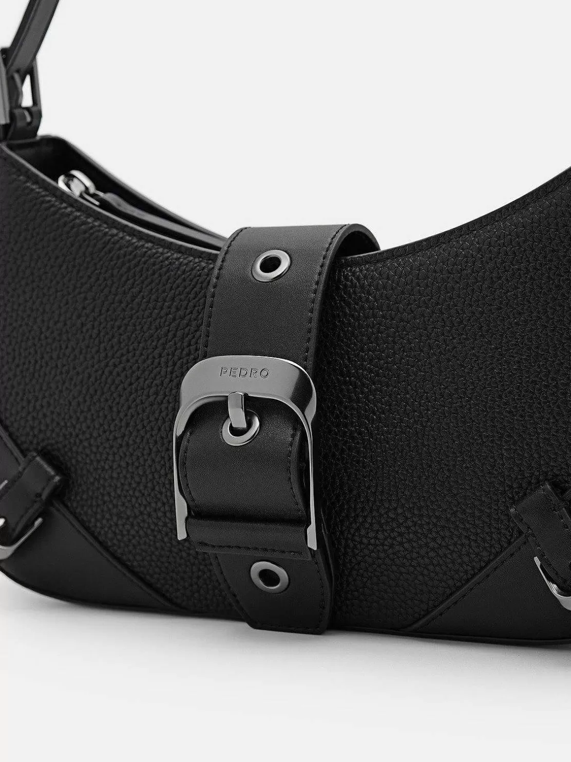 Helix Leather Shoulder Bag<PEDRO Cheap