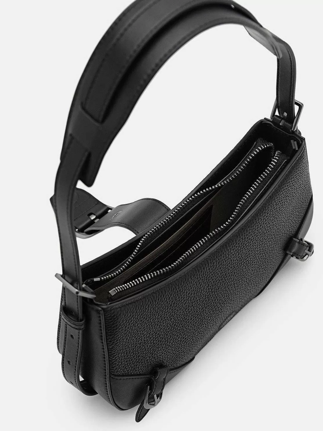 Helix Leather Shoulder Bag<PEDRO Cheap