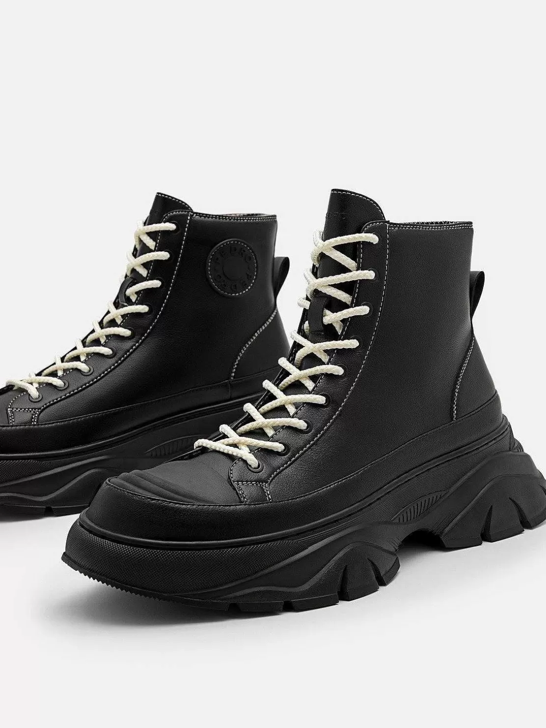 Hybrix Lace-Up Boots<PEDRO Discount