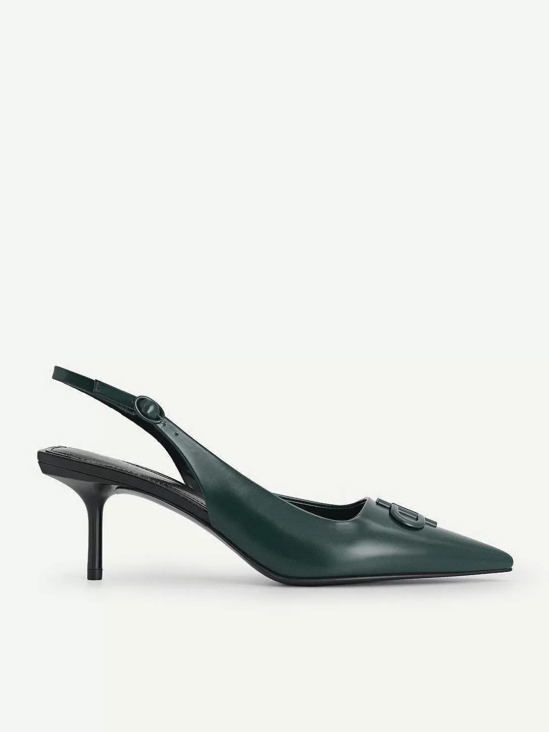 Icon Leather Pointed Slingback Pumps<PEDRO Best Sale