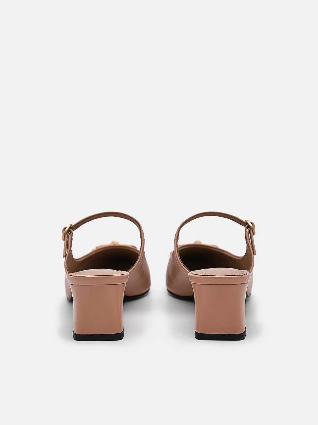 Jean Leather Heel Mules<PEDRO Online