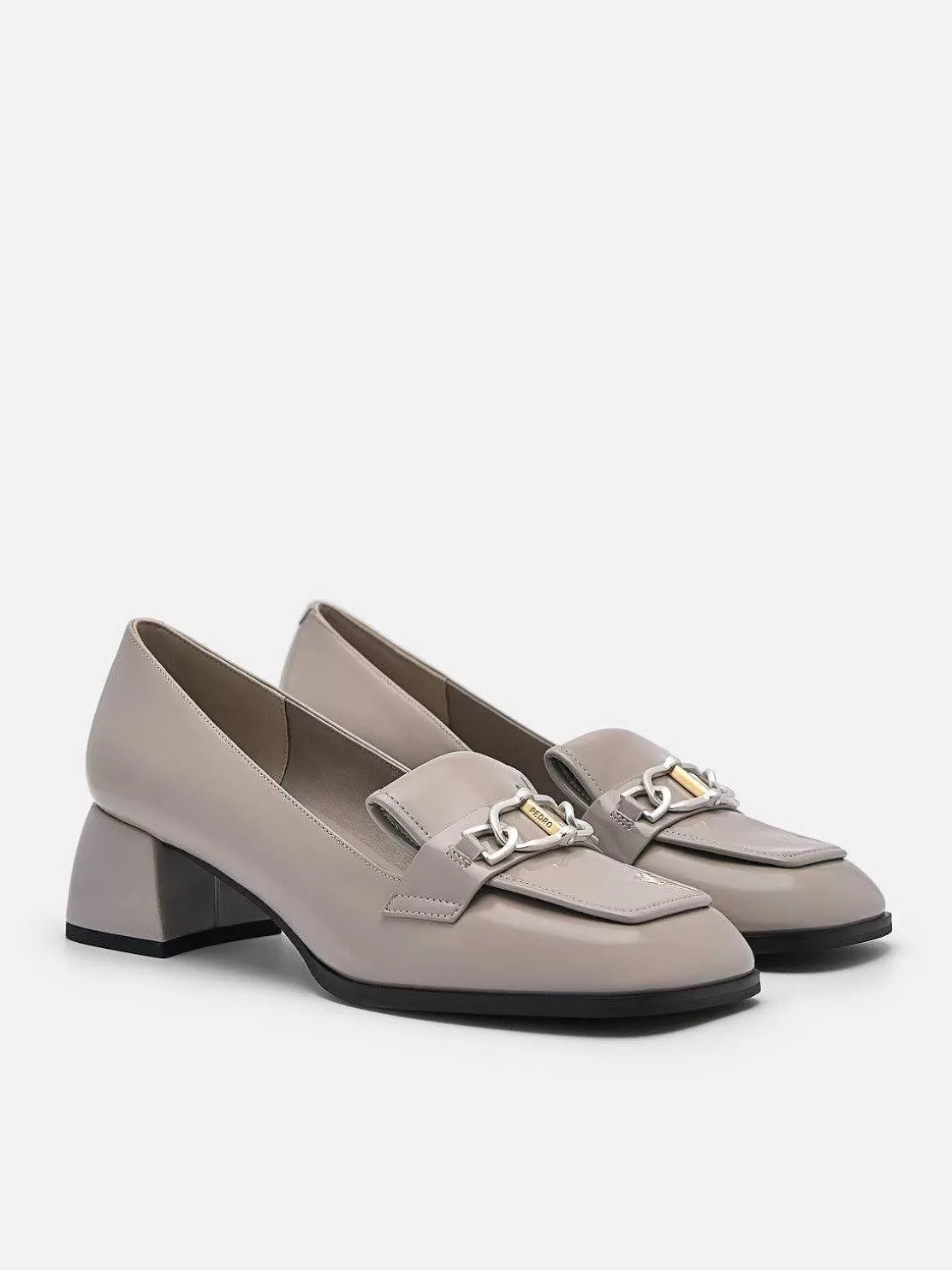 Jean Leather Heel Pumps<PEDRO Online