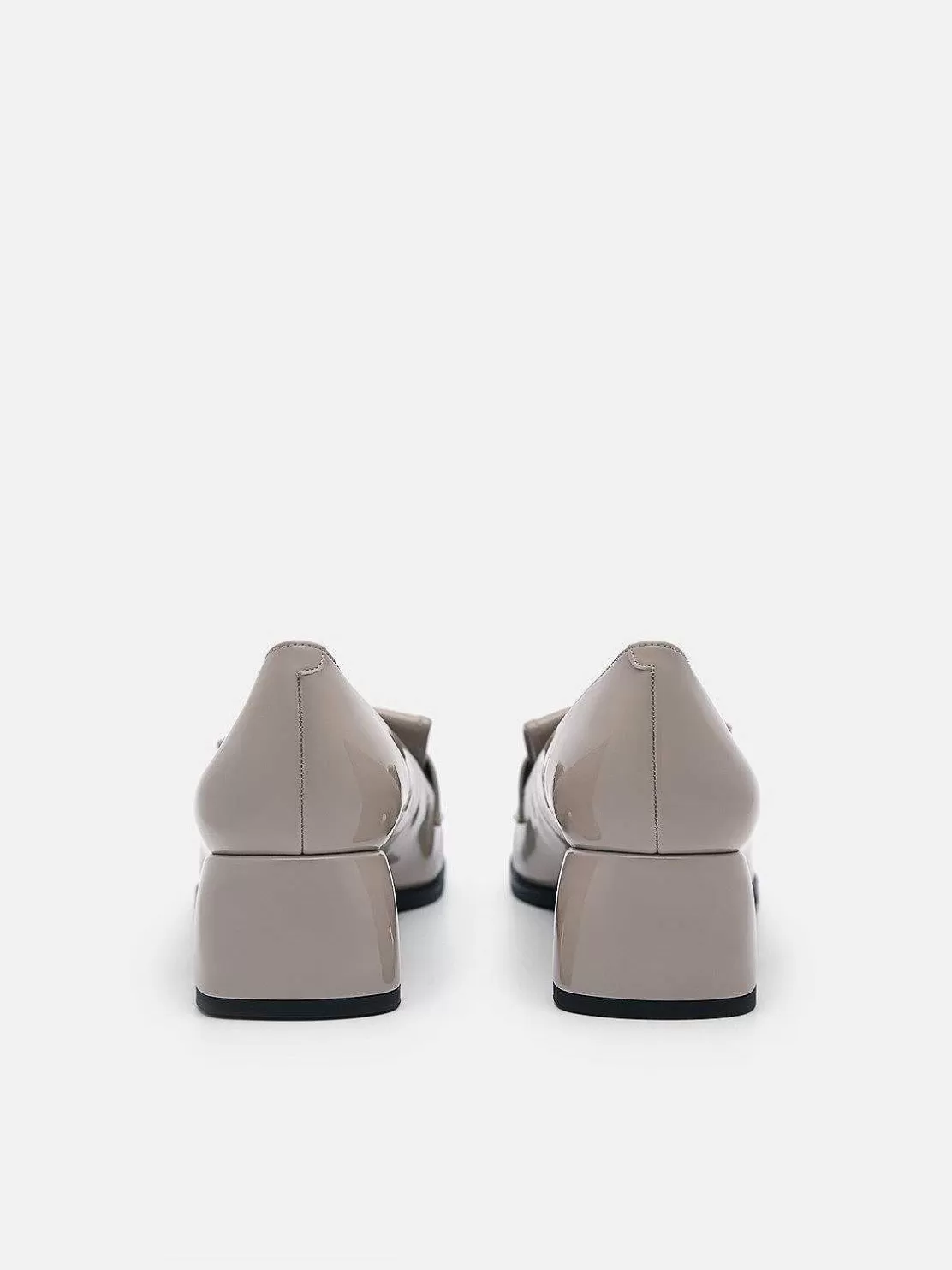 Jean Leather Heel Pumps<PEDRO Online