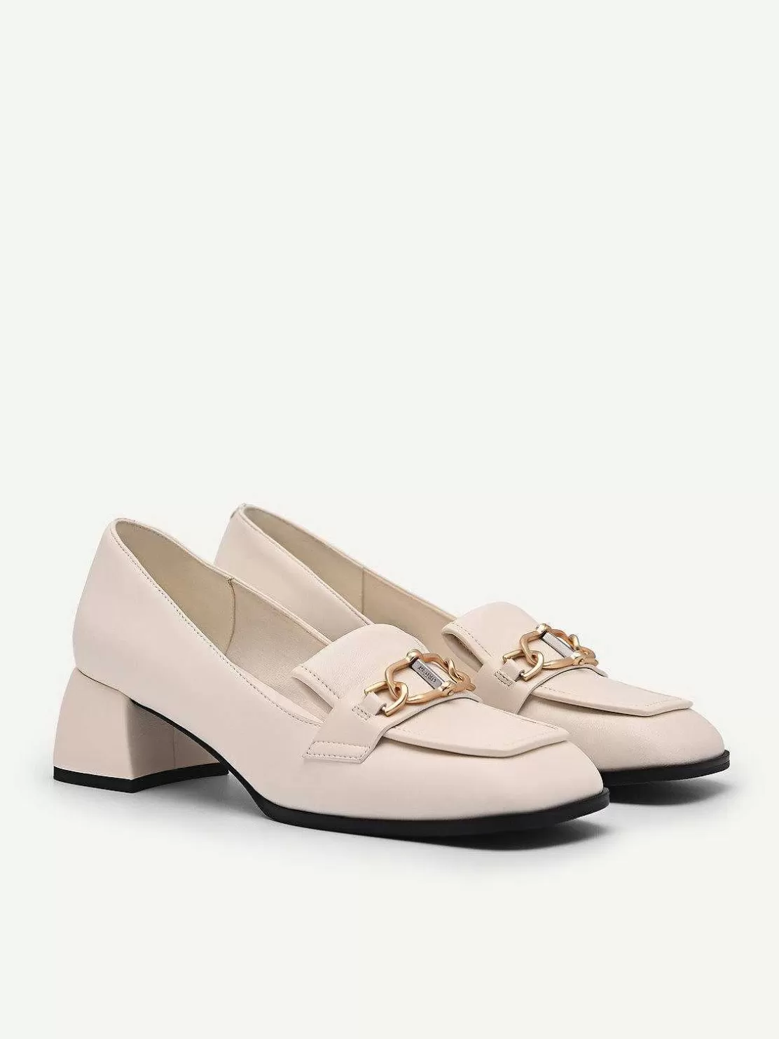 Jean Leather Heels<PEDRO Cheap