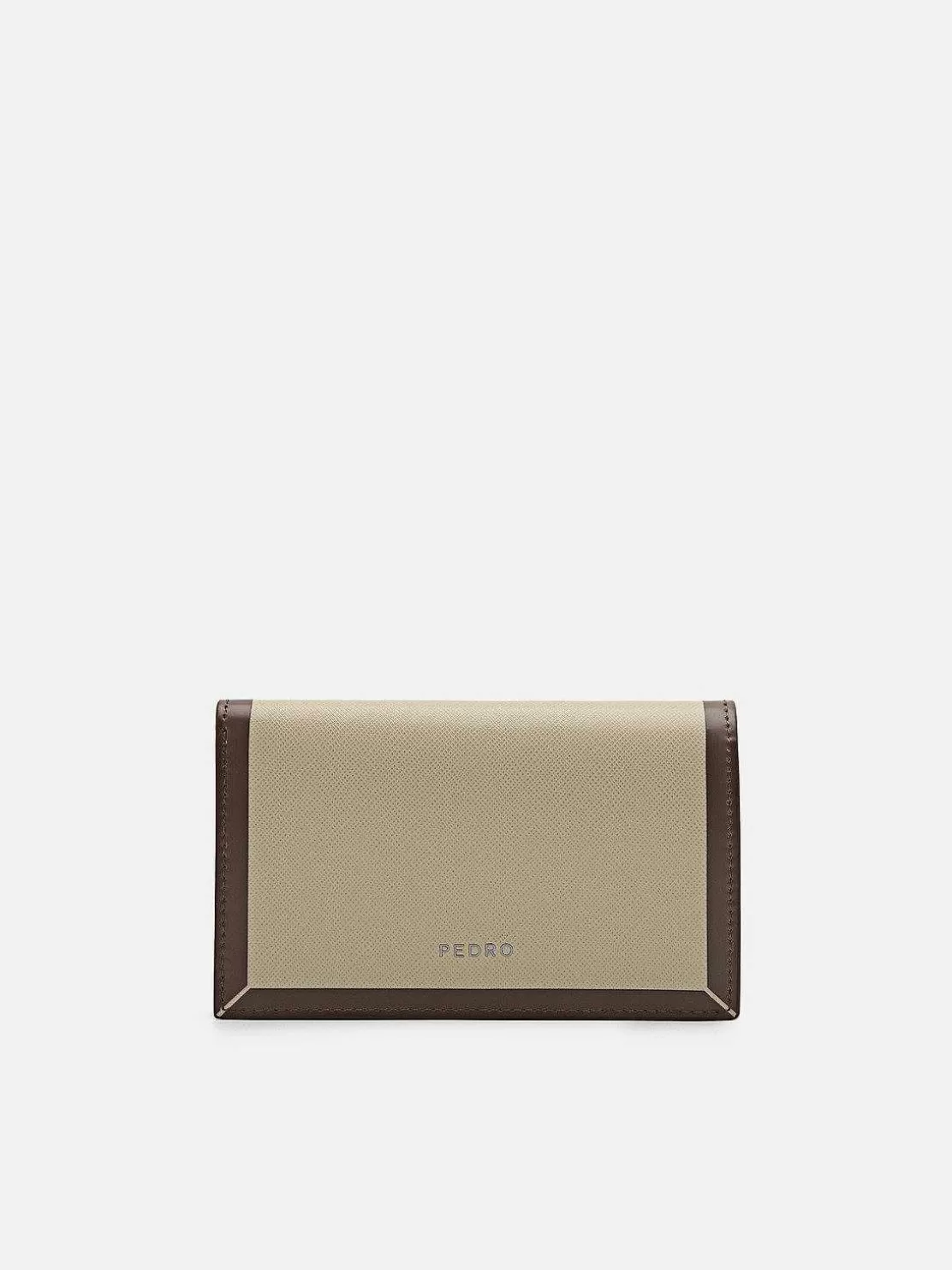 Leather Bi-Fold Card Holder With Lanyard<PEDRO Fashion