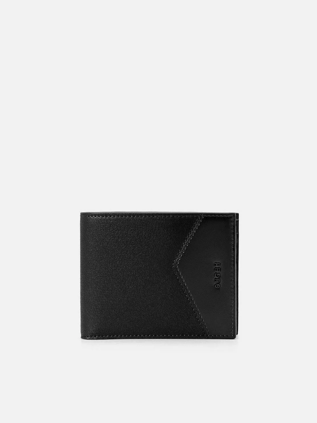Leather Bi-Fold Coin Wallet<PEDRO Fashion