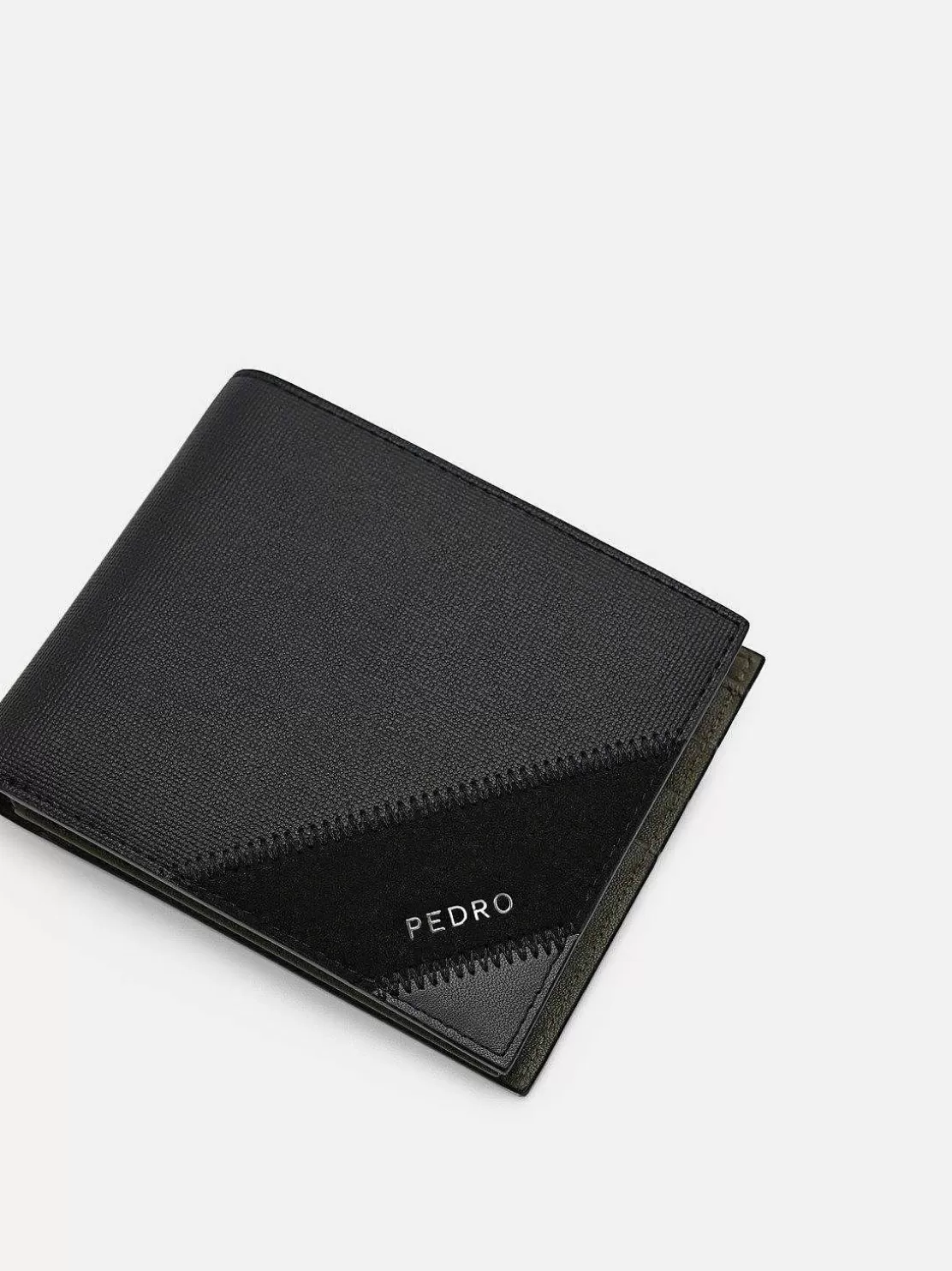 Leather Bi-Fold Coin Wallet<PEDRO Clearance