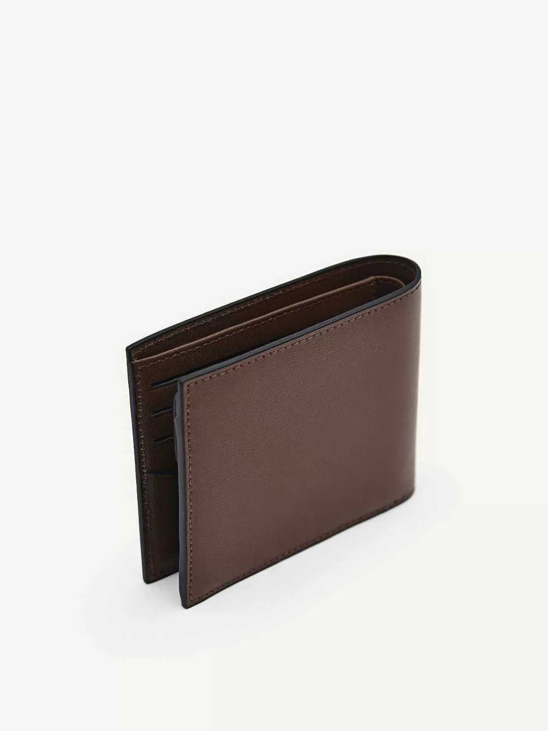 Leather Bi-Fold Coin Wallet<PEDRO Shop