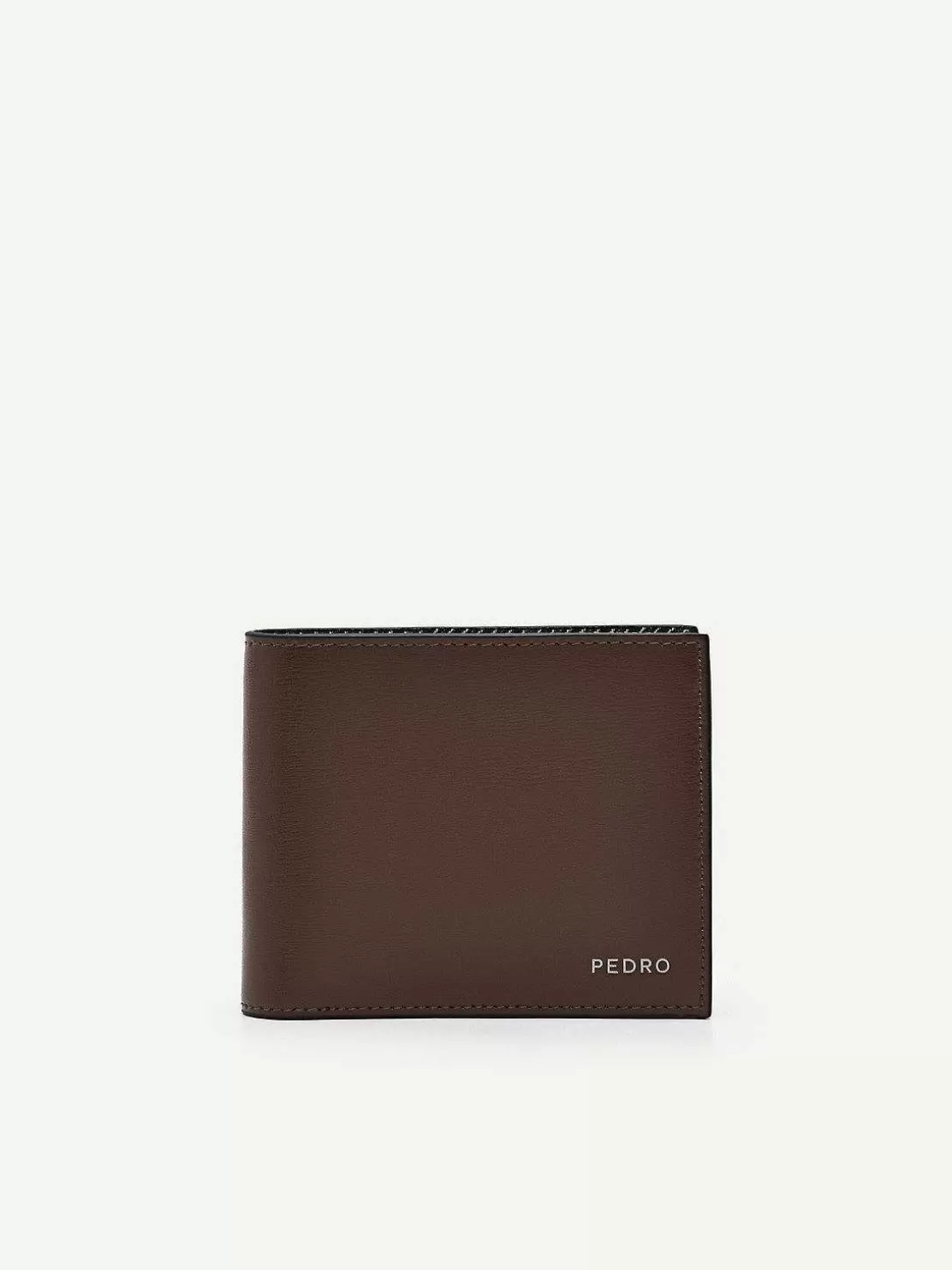 Leather Bi-Fold Flip Wallet<PEDRO Cheap