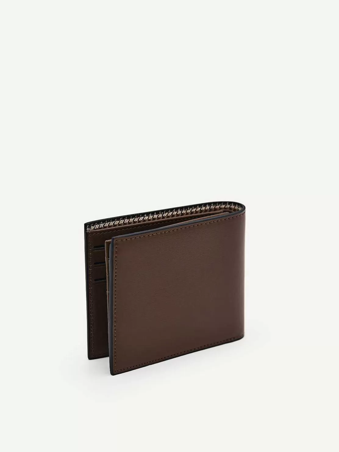 Leather Bi-Fold Flip Wallet<PEDRO Cheap
