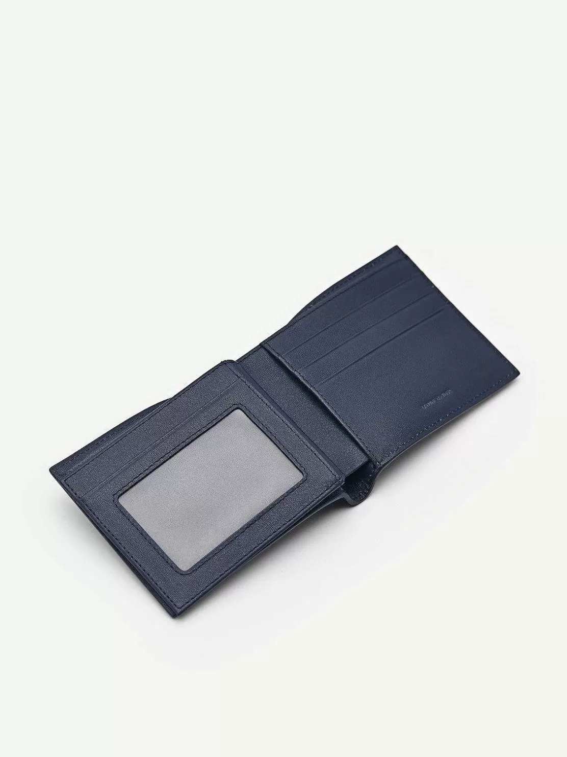 Leather Bi-Fold Flip Wallet<PEDRO Sale
