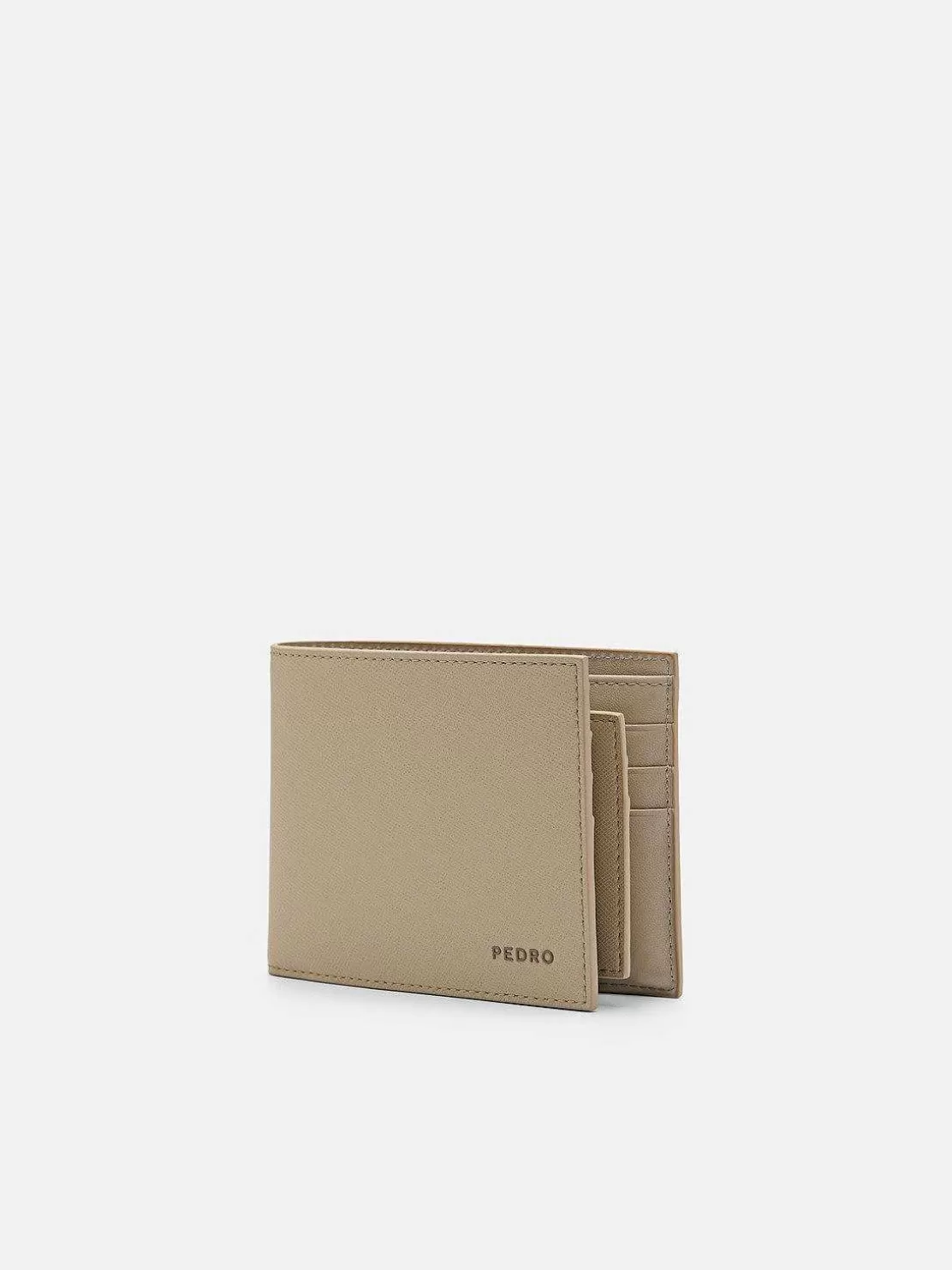 Leather Bi-Fold Insert Wallet<PEDRO Discount