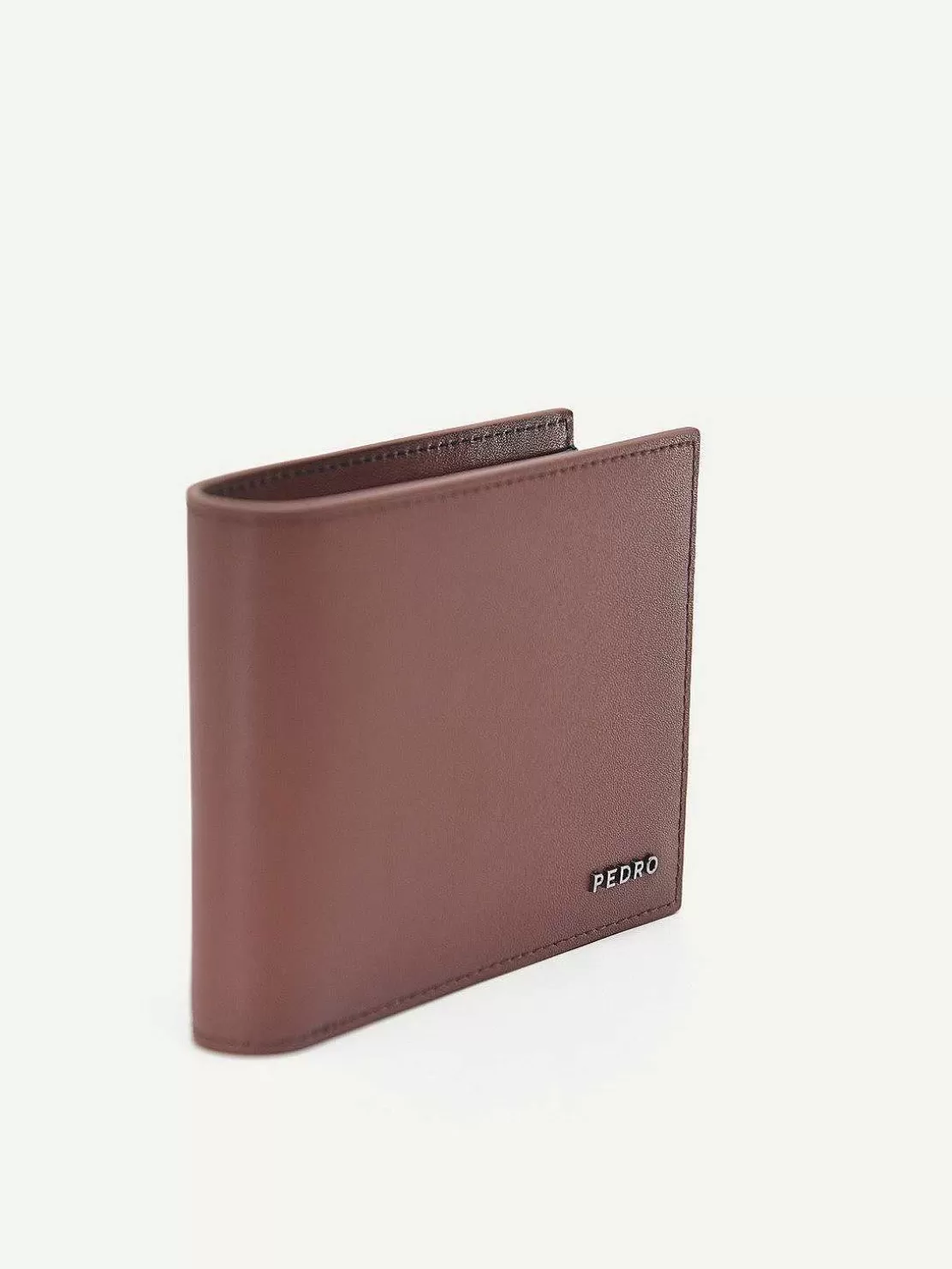 Leather Bi-Fold Wallet With Coin Pouch<PEDRO Best Sale