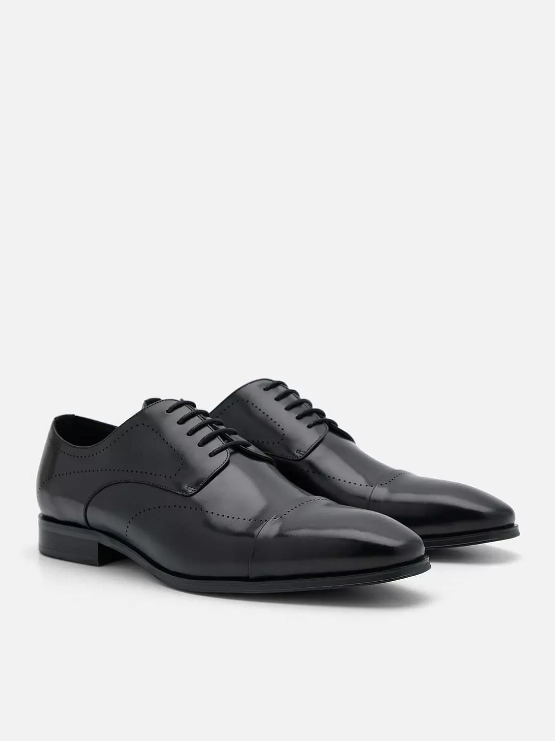 Leather Brogue Derby Shoes<PEDRO Fashion