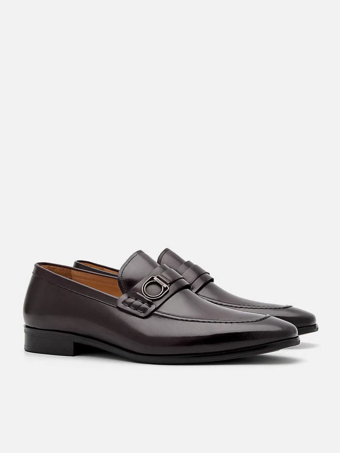 Leather Buckle Loafers<PEDRO Online