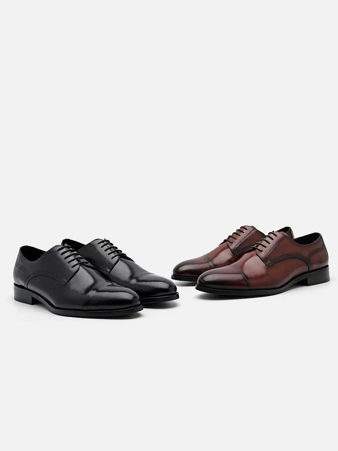 Leather Cap Toe Derby Shoes<PEDRO Best