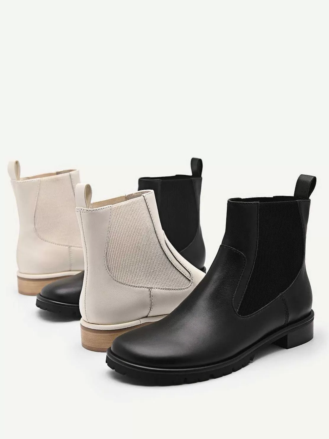 Leather Chelsea Boots<PEDRO Shop