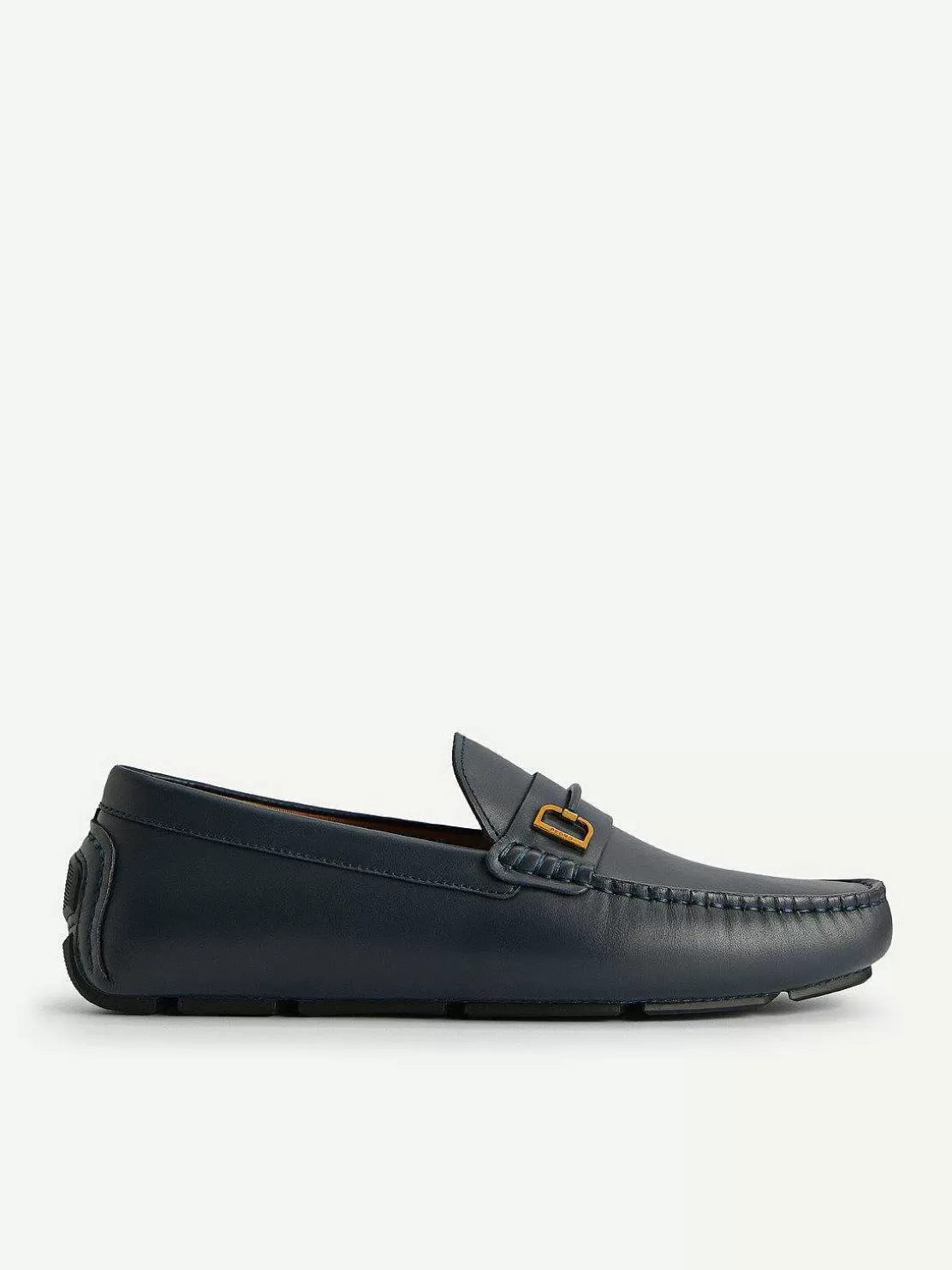 Leather Driving Shoes With Metal Bit<PEDRO New