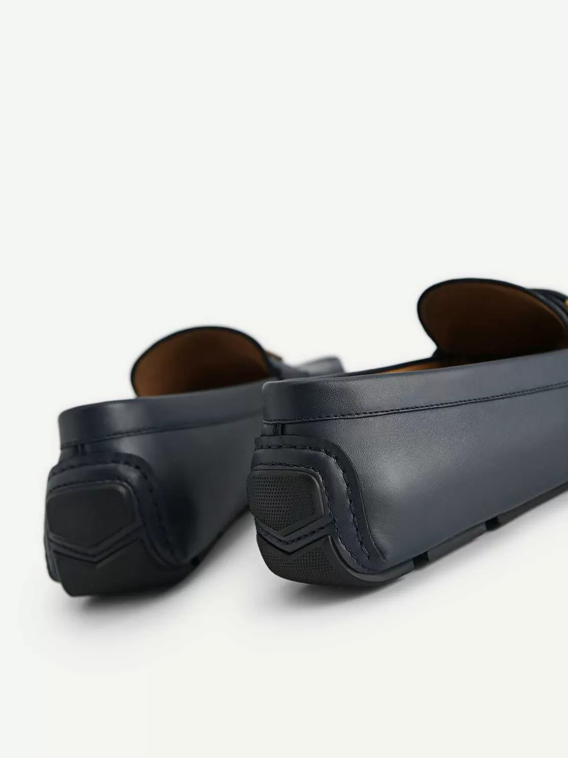 Leather Driving Shoes With Metal Bit<PEDRO New