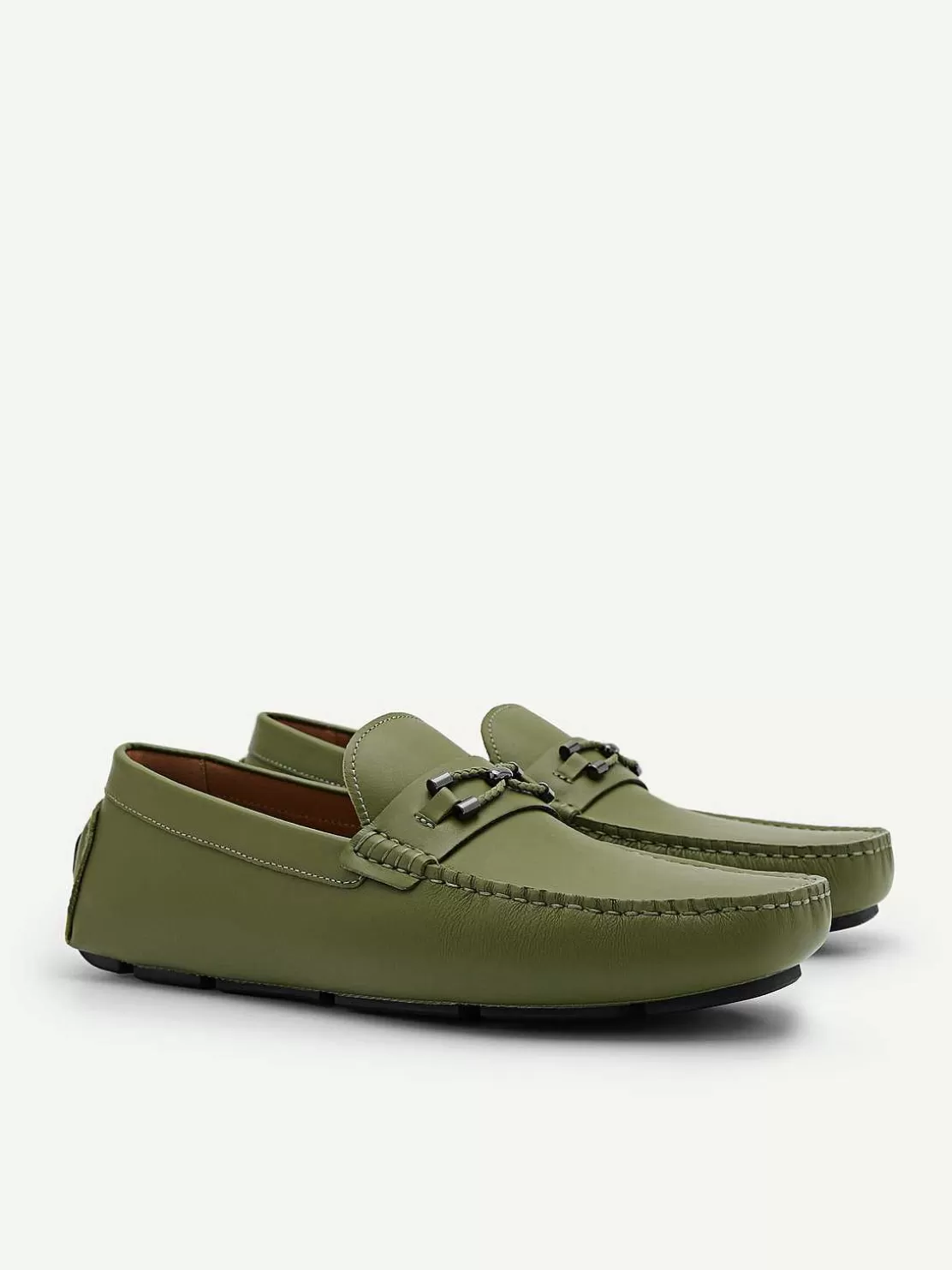 Leather Horsebit Driving Shoes<PEDRO Sale