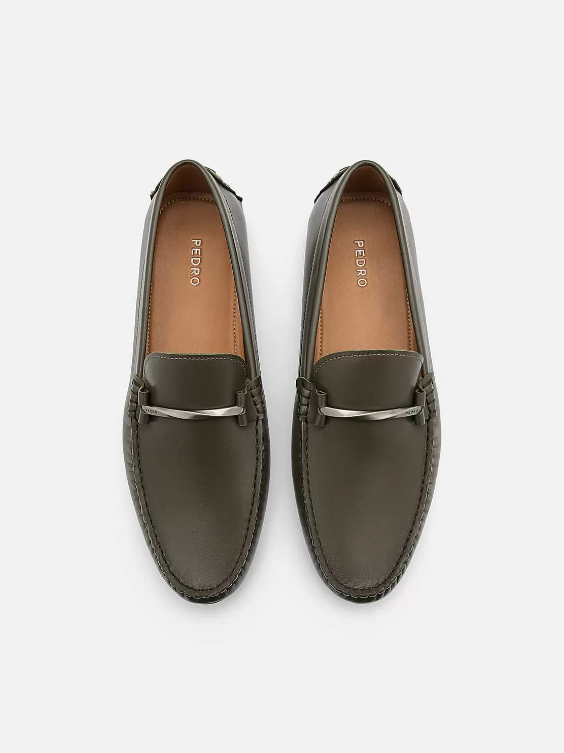 Leather Horsebit Driving Shoes<PEDRO New