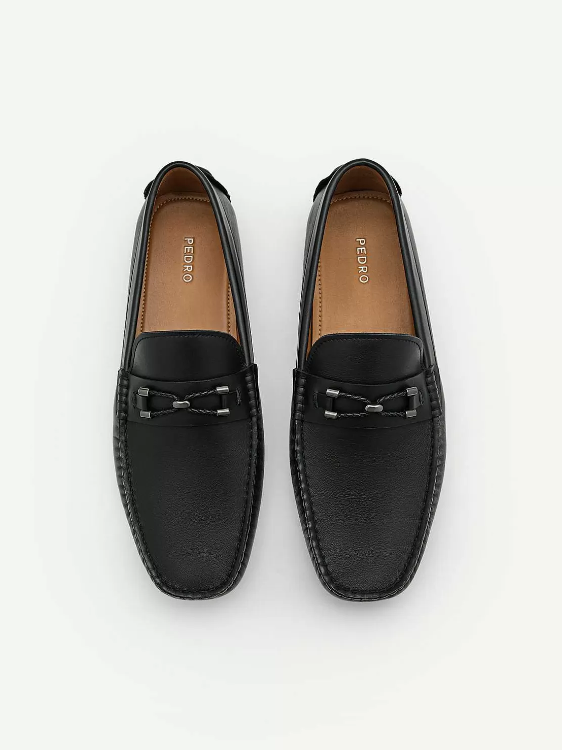 Leather Horsebit Driving Shoes<PEDRO Best Sale