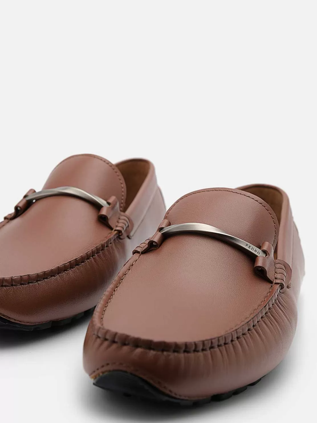 Leather Horsebit Driving Shoes<PEDRO Cheap