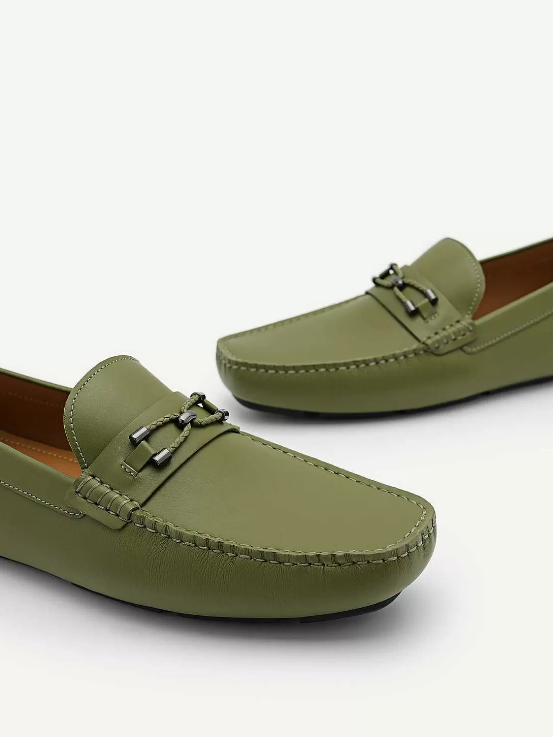 Leather Horsebit Driving Shoes<PEDRO Sale