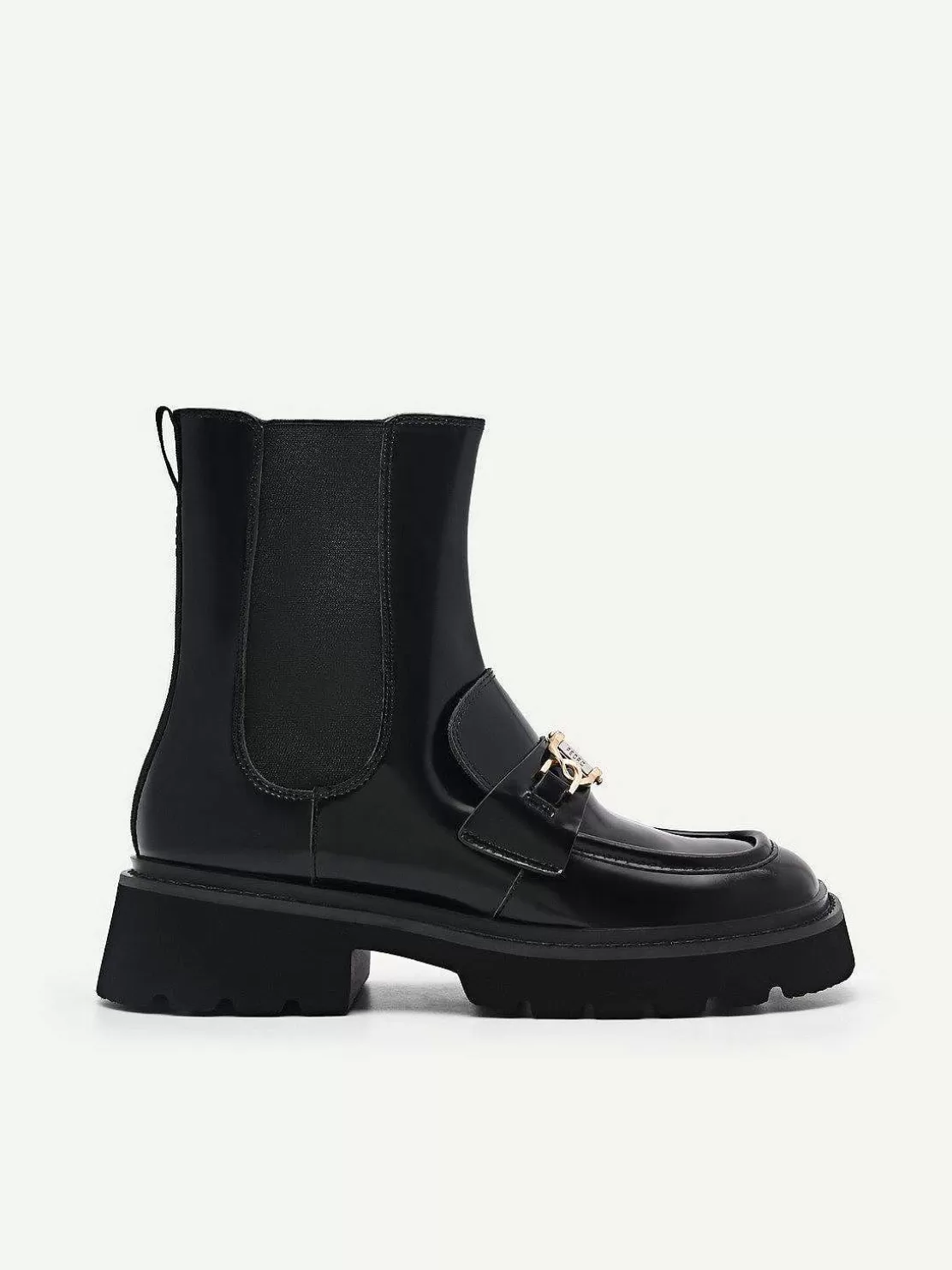 Leather Platform Chelsea Boots<PEDRO Clearance