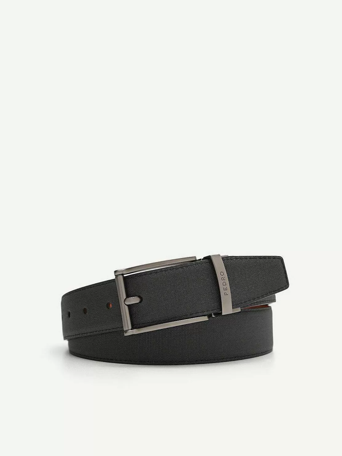 Leather Reversible Pin Belt<PEDRO Cheap
