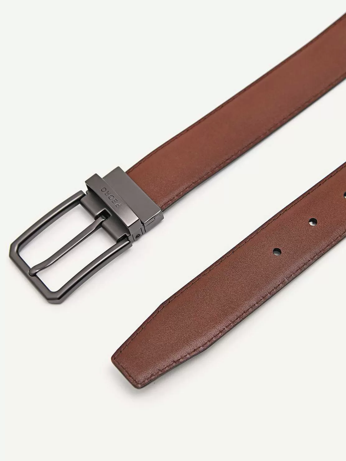 Leather Reversible Pin Belt<PEDRO Online