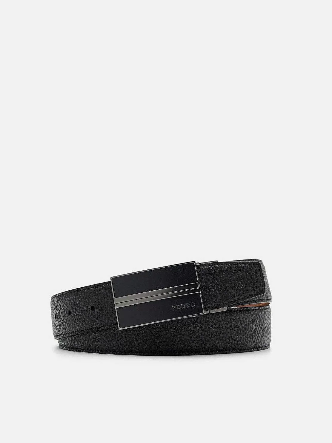 Leather Reversible Tang Belt<PEDRO Fashion