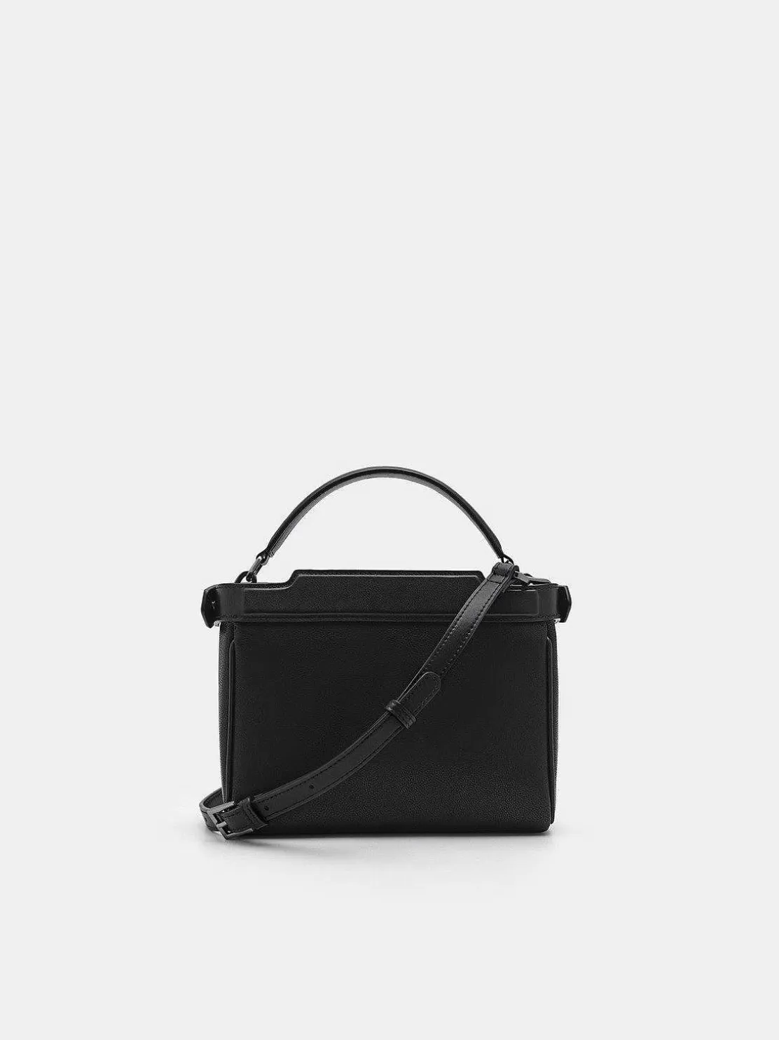 Leather Structured Sling Bag<PEDRO Clearance