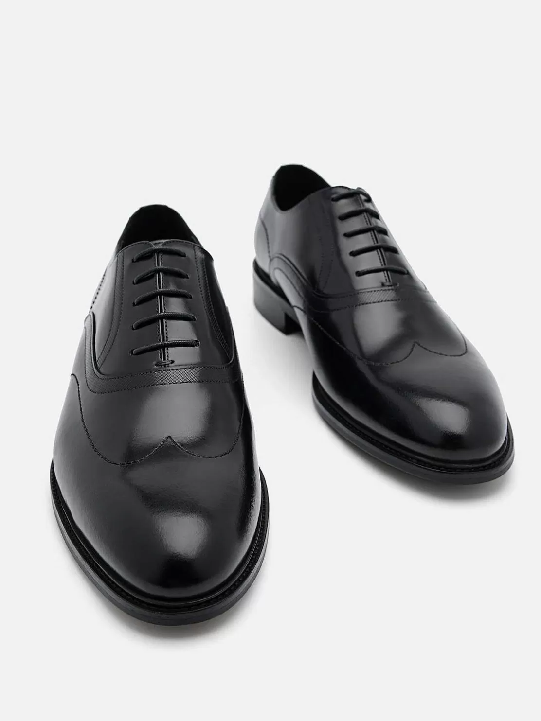 Leather Wingtip Oxford Shoes<PEDRO New