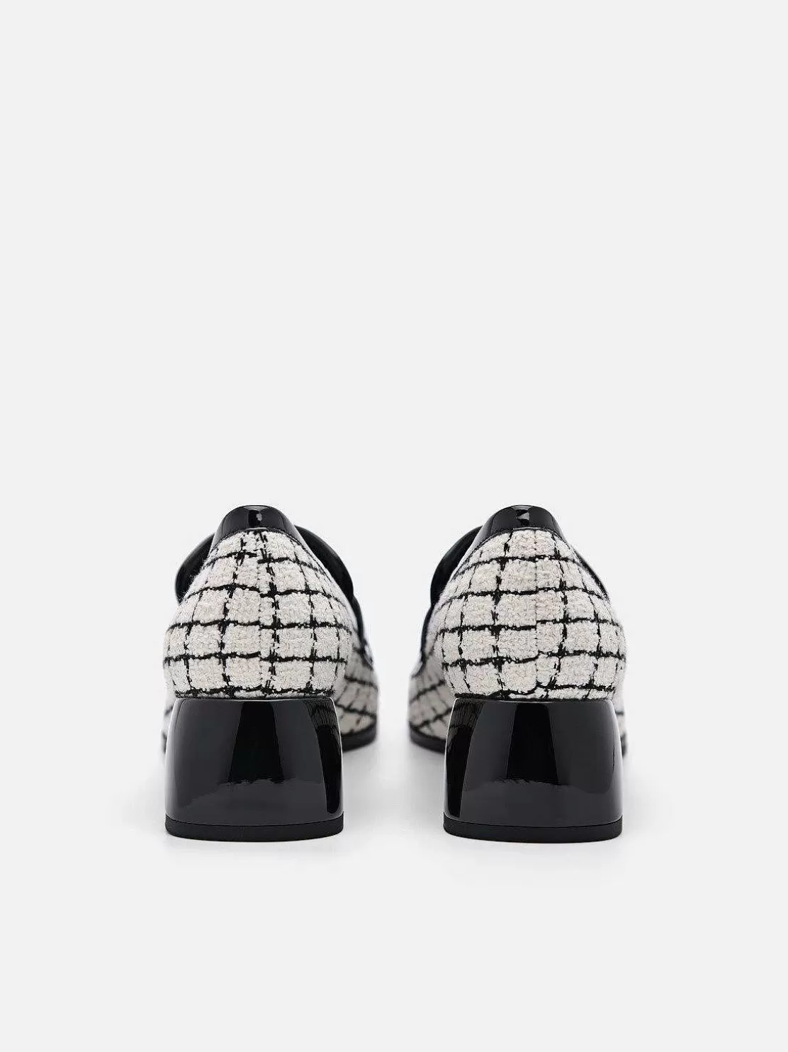 Maggie Leather Tweed Loafers<PEDRO Flash Sale