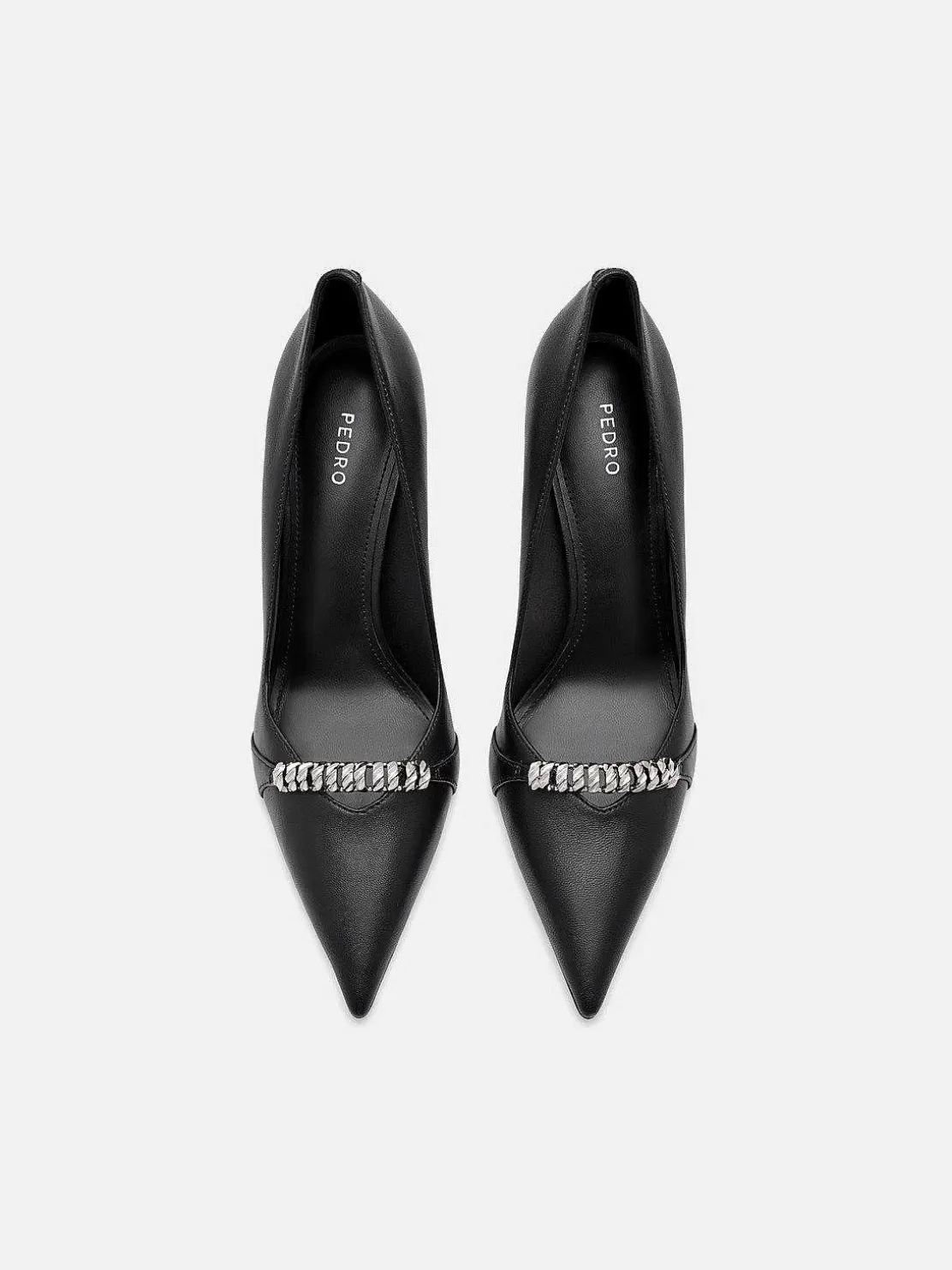 Mia Leather Heel Pumps<PEDRO Shop