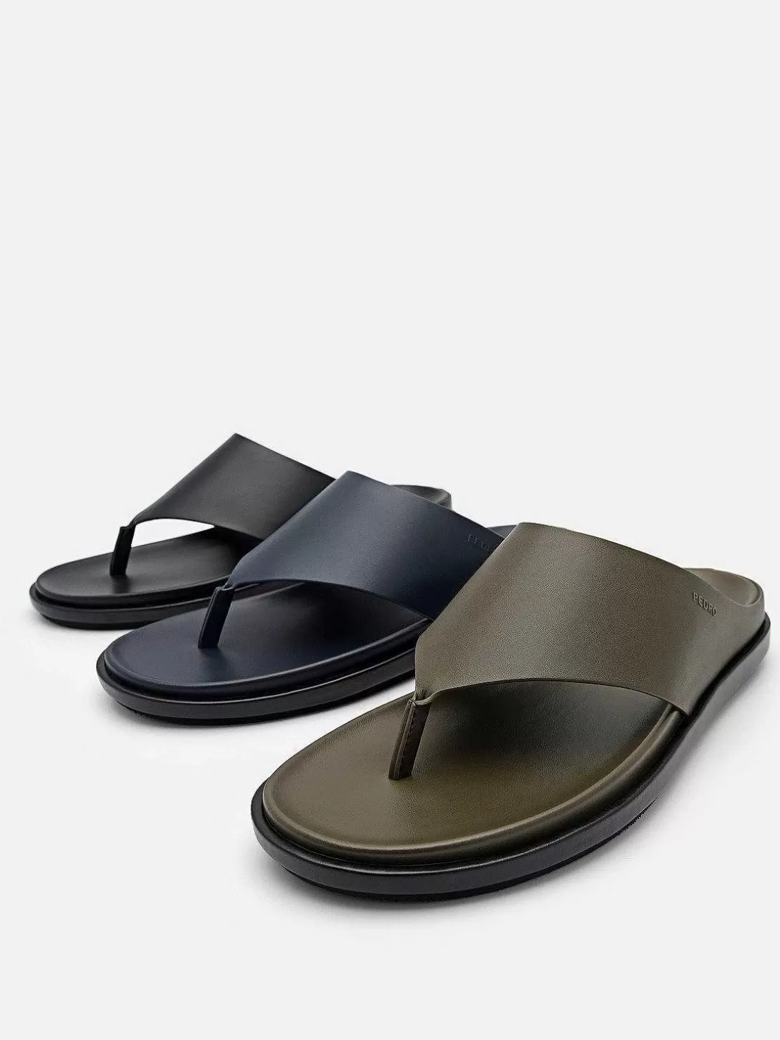Microfiber Thong Sandals<PEDRO Outlet